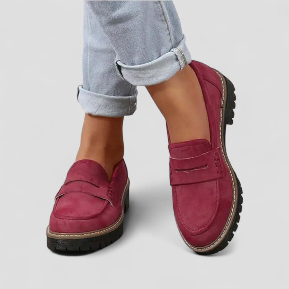 Slip-On-Loafer mit dicker Sohle 2