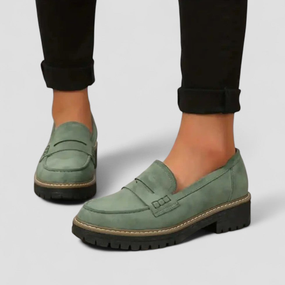 Slip-On-Loafer mit dicker Sohle 3