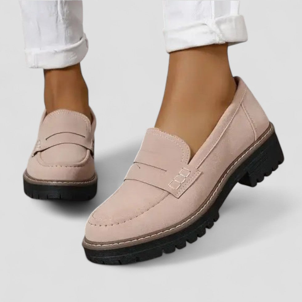 Slip-On-Loafer mit dicker Sohle 4