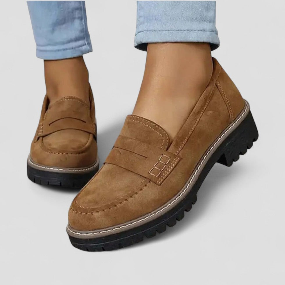 Slip-On-Loafer mit dicker Sohle 5