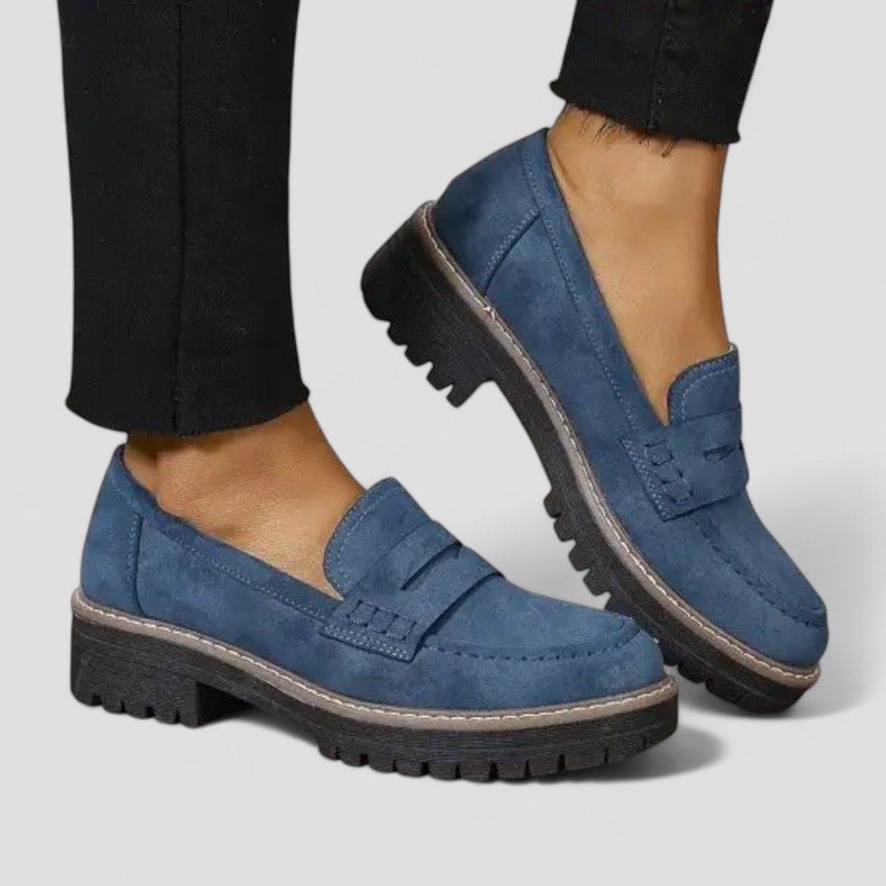 Slip-On-Loafer mit dicker Sohle 6