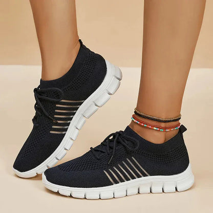 Orthopädische Damen Sneaker Walkingschuhe Mesh Bequem - BerlinGlamour