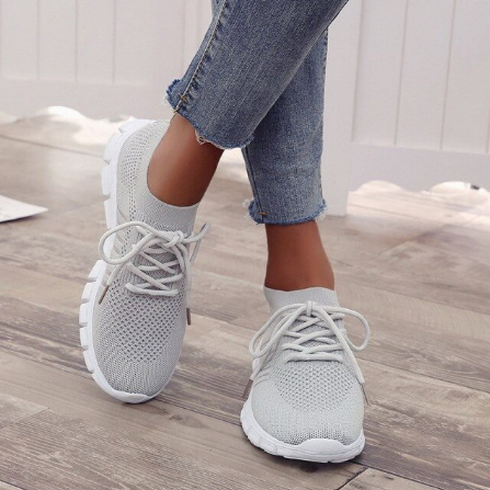 Orthopädische Sneakers Damen Mesh Schuhe Bequem