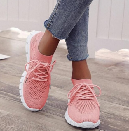 Orthopädische Sneakers Damen Mesh Schuhe Bequem