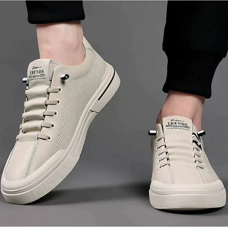 Sneakers zum Hineinschlüpfen | Alltagsschuhe | Schnürschuhe | Weiße Sneakers | Herrenschuhe-Chaps Herrenmode