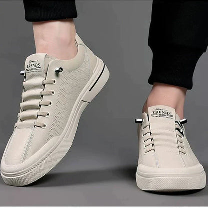 Sneakers zum Hineinschlüpfen | Alltagsschuhe | Schnürschuhe | Weiße Sneakers | Herrenschuhe-Chaps Herrenmode