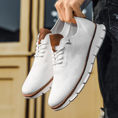 Sneakers zum Hineinschlüpfen – bequem – nahtlos – Sneakers aus Mesh – Herrenschuhe-Chaps Herrenmode
