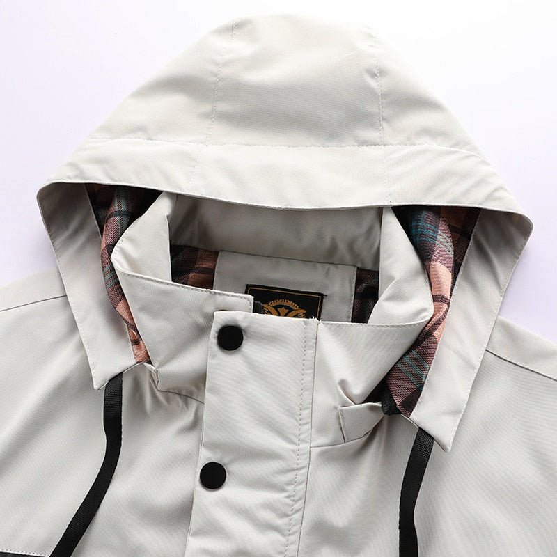 Snow Jacket – Wasserdichte Winter-Skijacke mit Kapuze für Männer-Chaps Herrenmode