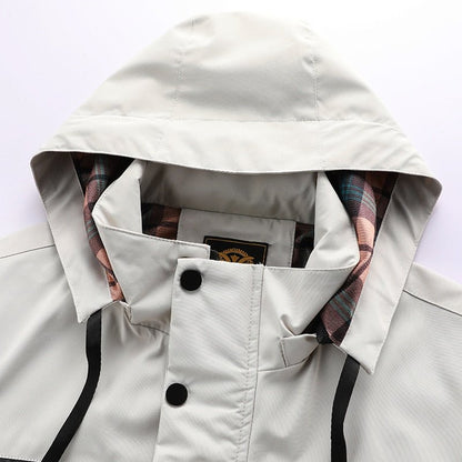 Snow Jacket – Wasserdichte Winter-Skijacke mit Kapuze für Männer-Chaps Herrenmode