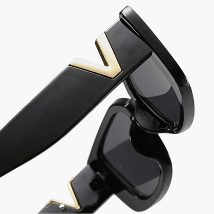 Sonnebrille mit Frieden Motiv Trendy