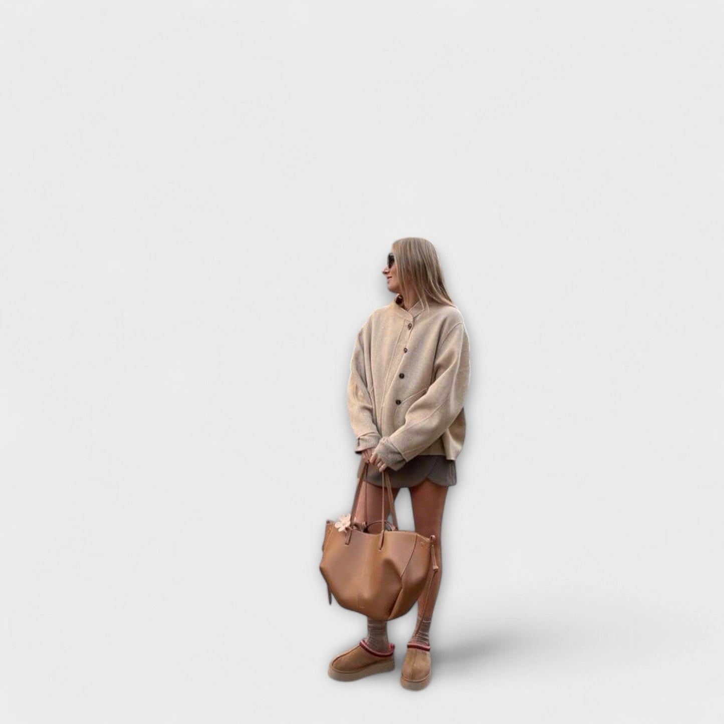 Damen-Handtasche Modern Groß Alltagstasche