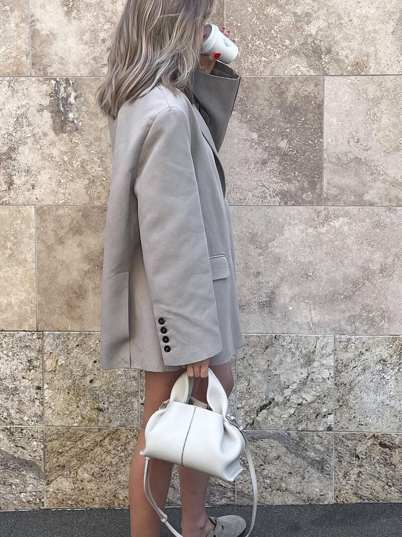 Ledertasche Damen Minimalistisch Chic Elegante
