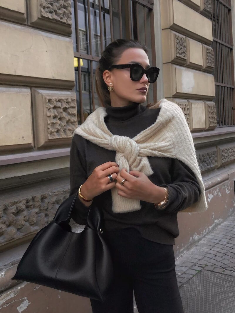 Damen Umhängetasche Ledertasche Reißverschluss Modern