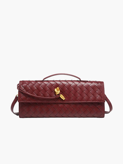Woven Tasche Bianca Elegante Reisetasche
