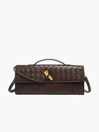 Woven Tasche Bianca Elegante Reisetasche