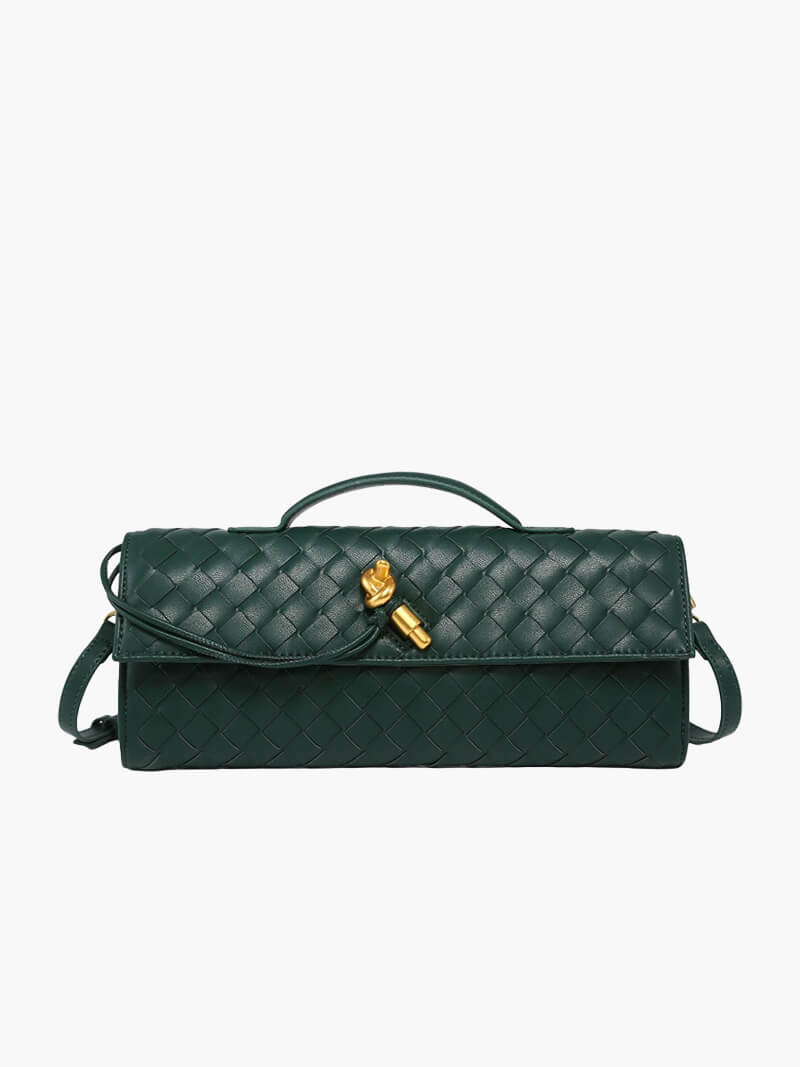 Woven Tasche Bianca Elegante Reisetasche