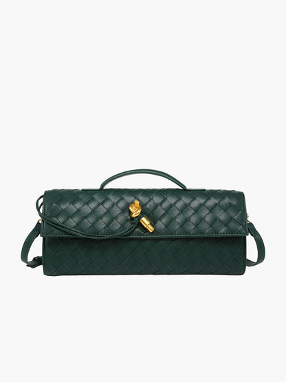 Woven Tasche Bianca Elegante Reisetasche