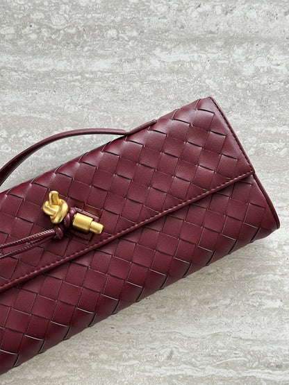 Woven Tasche Bianca Elegante Reisetasche