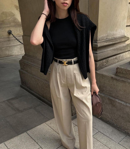 Eleganter Damenriem Leder Berlin-Stil