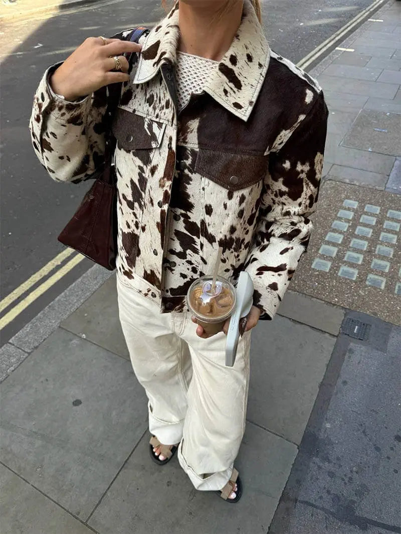 Lederjacke Kunstleder Bikerjacke Schwarz - BerlinGlamour