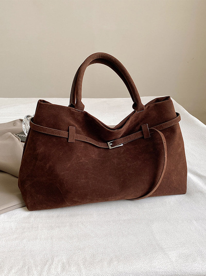 Elegante Damen Handtasche aus Leder Optik