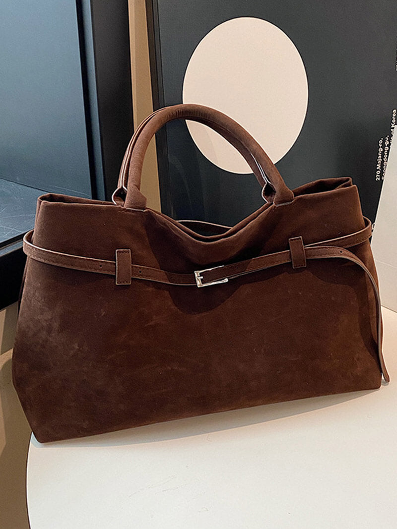 Elegante Damen Handtasche aus Leder Optik