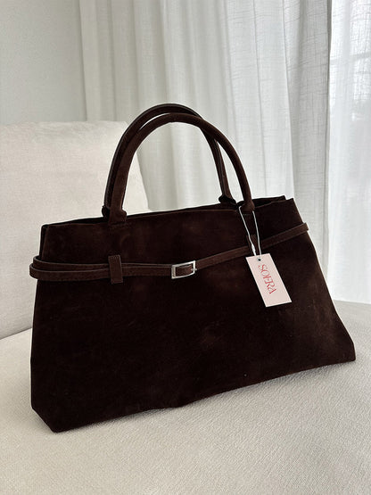 Elegante Damen Handtasche aus Leder Optik