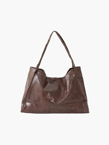 Elegante Damen-Tasche aus Kunstleder Schwarz