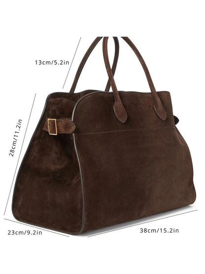 Ledertasche Henna aus Wildleder Echtleder