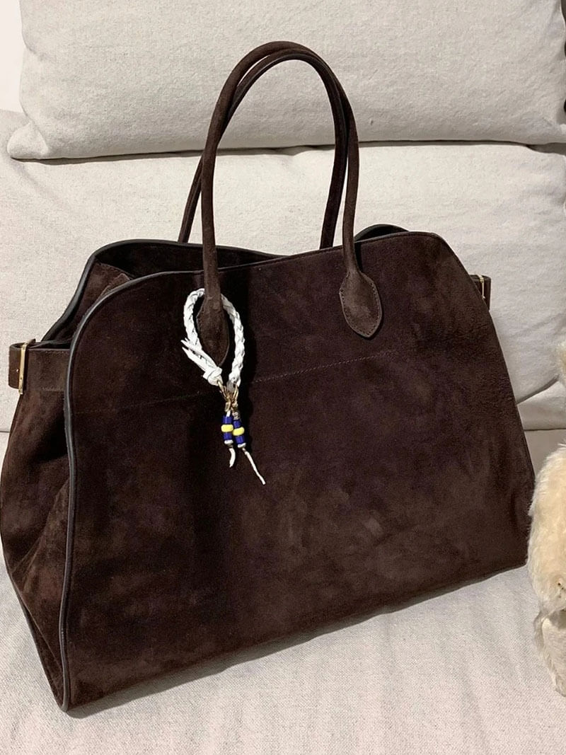 Ledertasche Henna aus Wildleder Echtleder