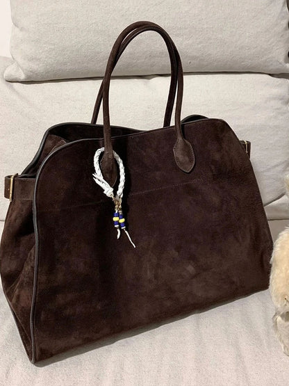 Ledertasche Henna aus Wildleder Echtleder