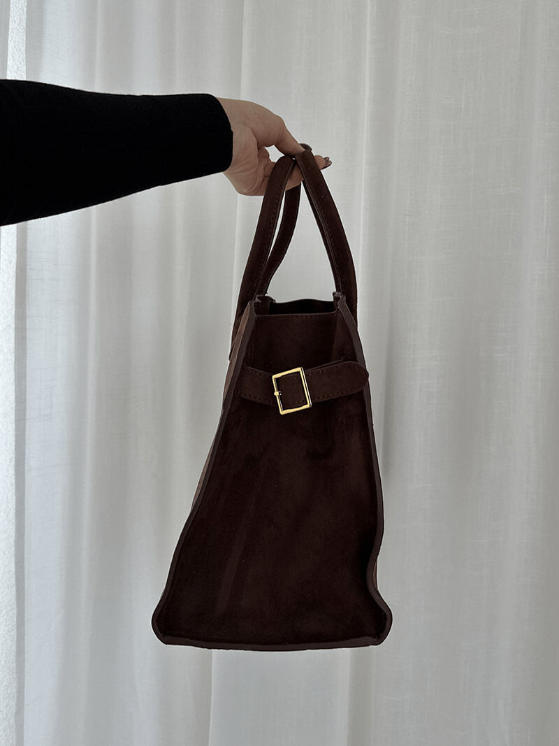 Ledertasche Henna aus Wildleder Echtleder