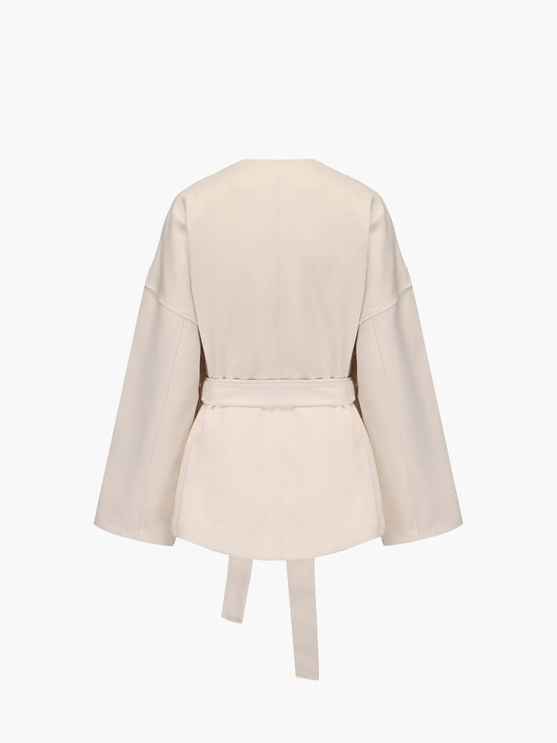Elegante Damen Kimonojacke mit Gürtel