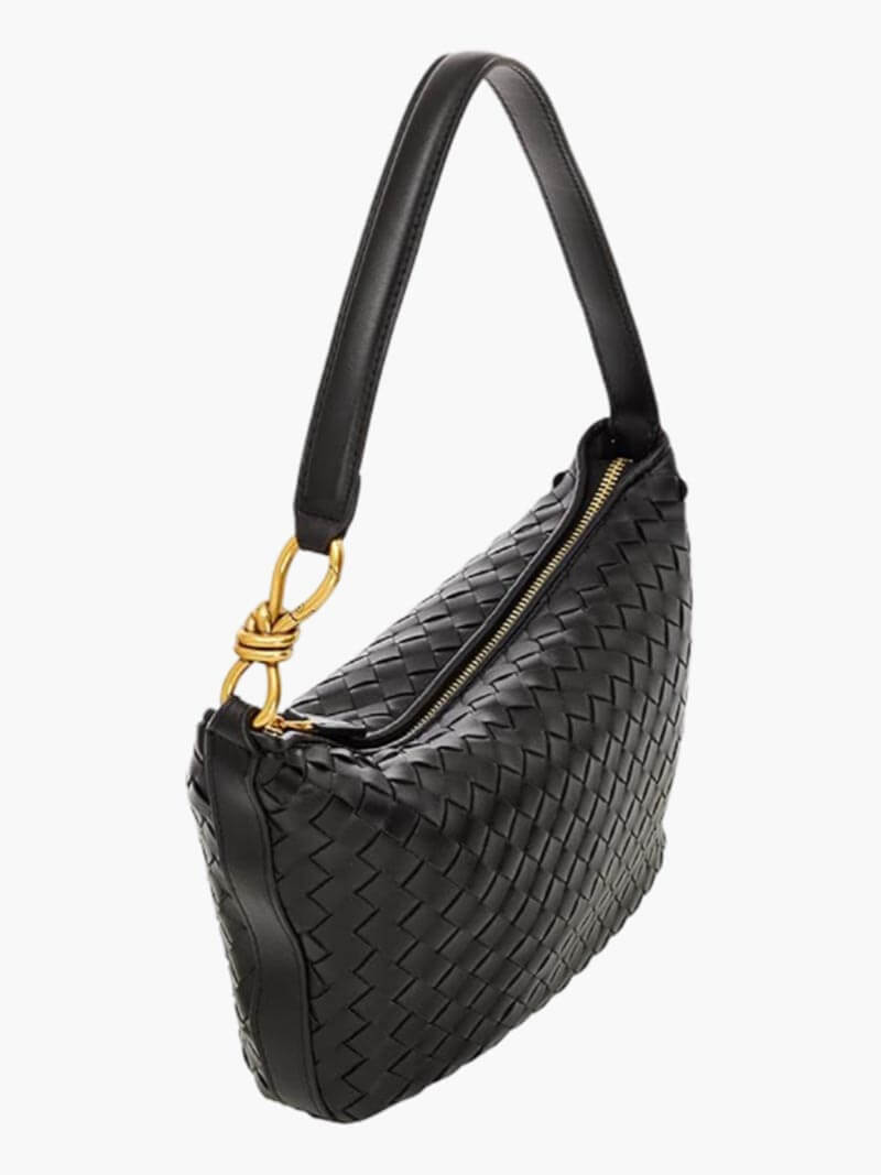 Isana Schultertasche Geflochtene Elegante Umhängetasche