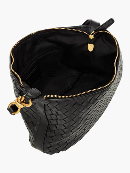 Isana Schultertasche Geflochtene Elegante Umhängetasche