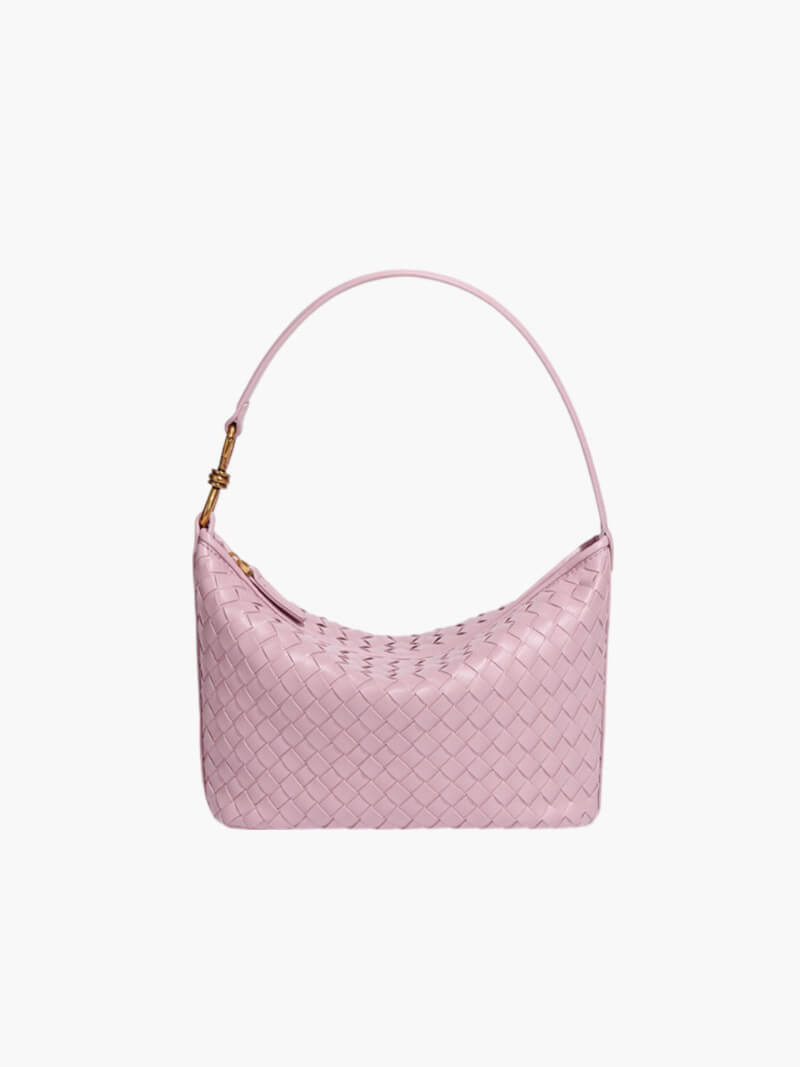 Isana Schultertasche Geflochtene Elegante Umhängetasche