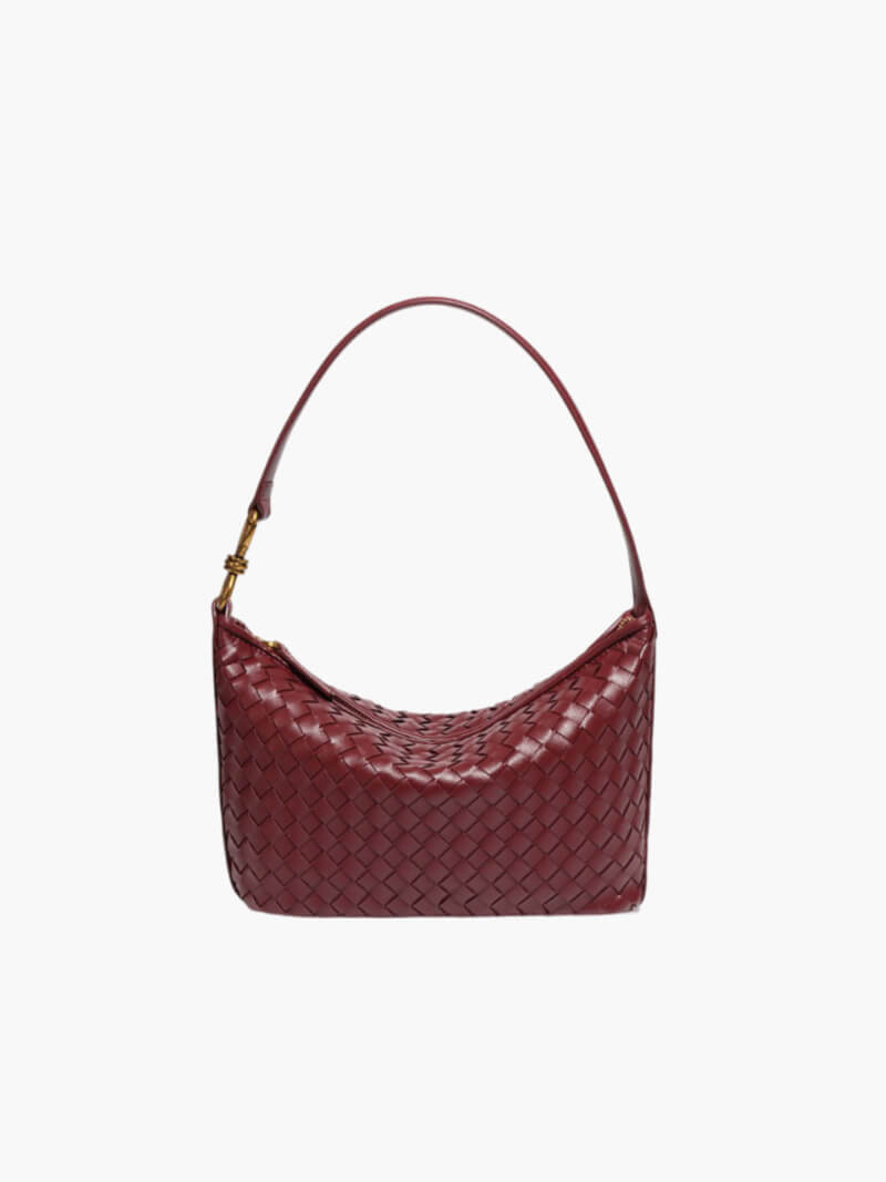 Isana Schultertasche Geflochtene Elegante Umhängetasche