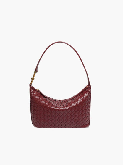 Isana Schultertasche Geflochtene Elegante Umhängetasche
