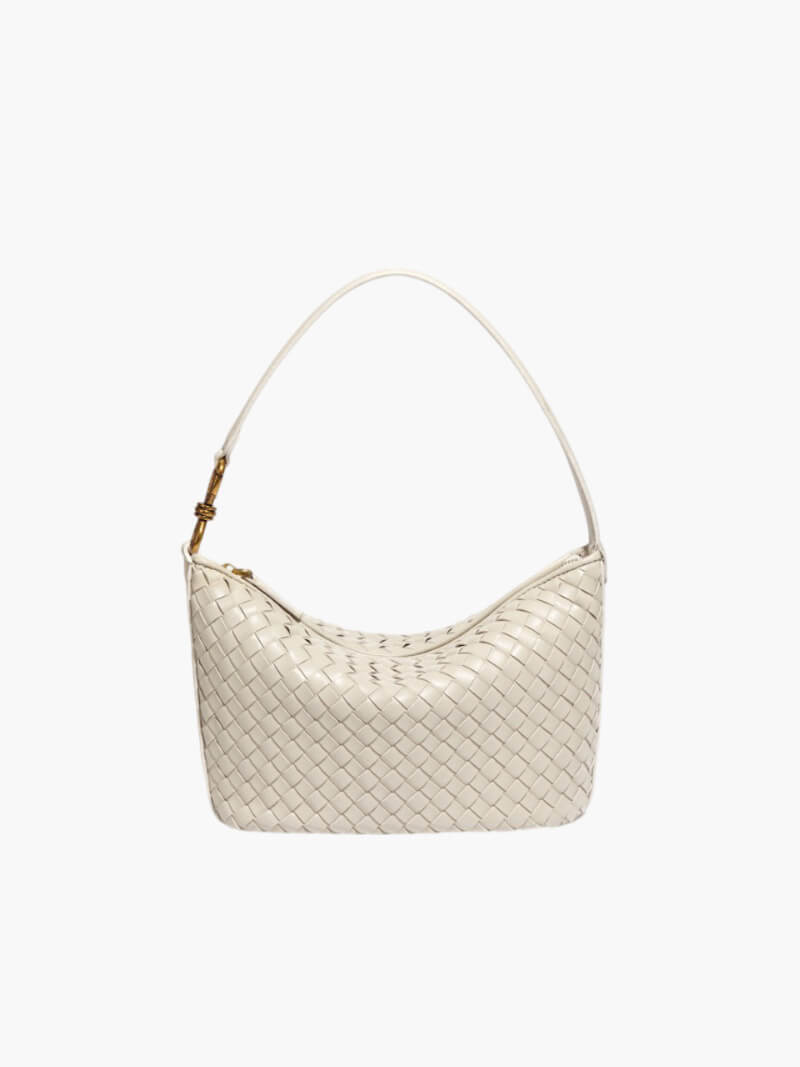 Isana Schultertasche Geflochtene Elegante Umhängetasche