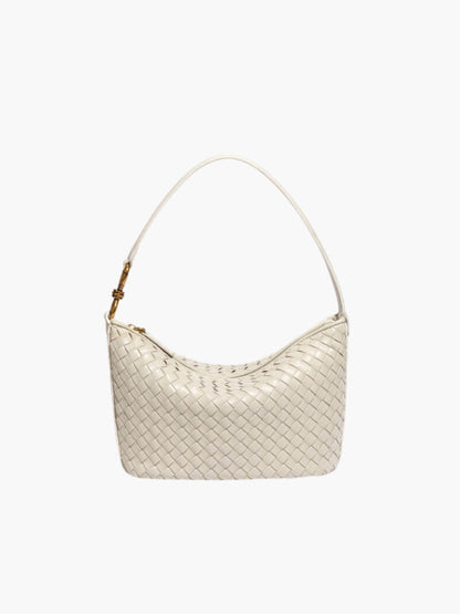 Isana Schultertasche Geflochtene Elegante Umhängetasche