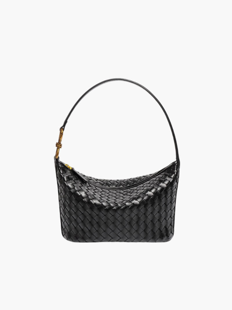 Isana Schultertasche Geflochtene Elegante Umhängetasche - BerlinGlamour