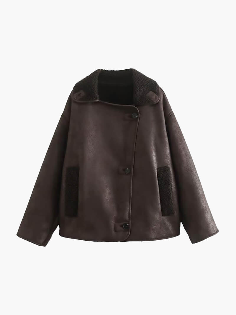 Lederjacke Herren Vintage Style Winter - BerlinGlamour