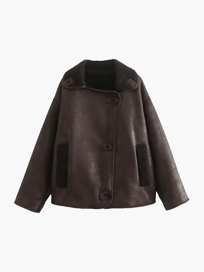 Lederjacke Herren Vintage Style Winter - BerlinGlamour