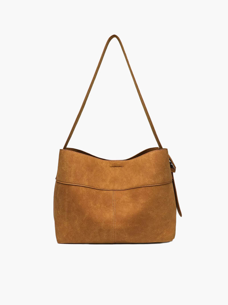 Kunstleder Schultertasche Modern Damen Umhängetasche - BerlinGlamour