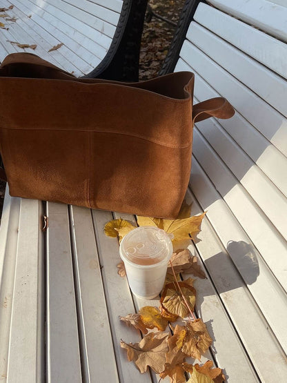 Kunstleder Schultertasche Modern Damen Umhängetasche