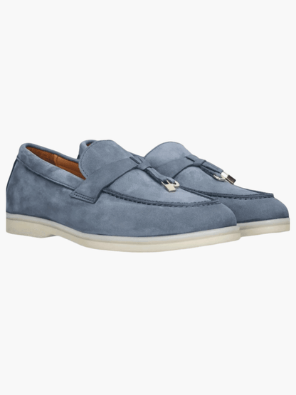Elegante Wildleder Loafers Schuhe Berlin Stil