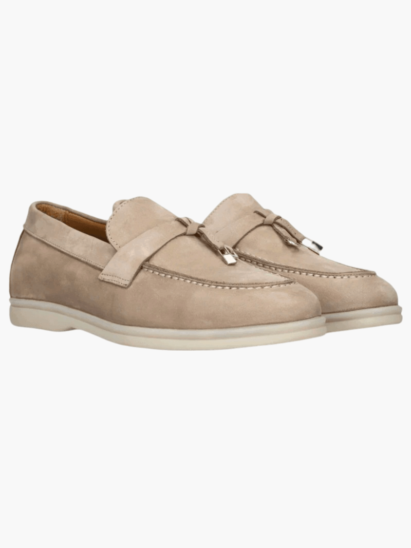 Elegante Wildleder Loafers Schuhe Berlin Stil