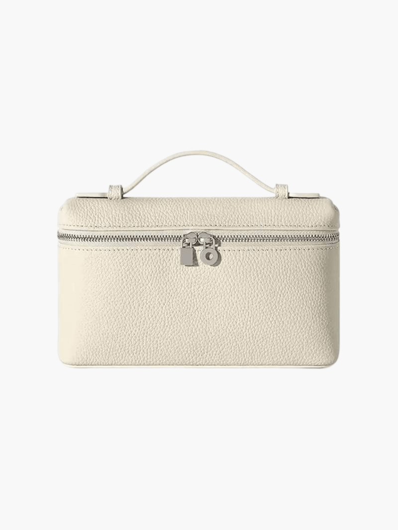 Lederhandtasche Genarbt Kunstleder Echtlederoptik