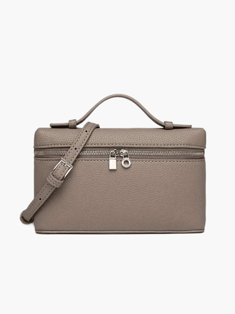 Lederhandtasche Genarbt Kunstleder Echtlederoptik - BerlinGlamour