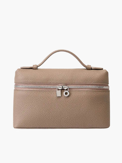 Lederhandtasche Genarbt Kunstleder Echtlederoptik